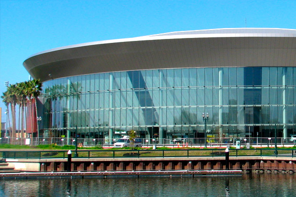 Outside view of the Stockton Arena.